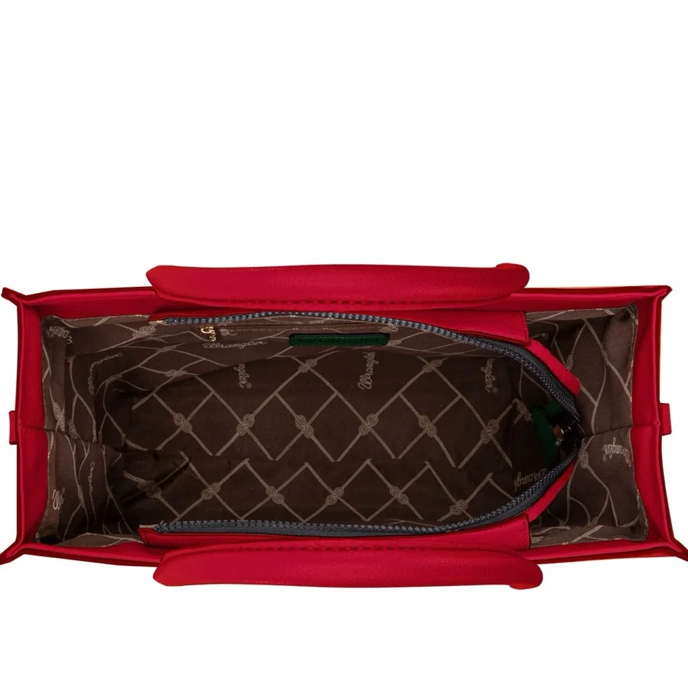 Wrangler Red Handbag Purse New with tags and box, Limited Edition